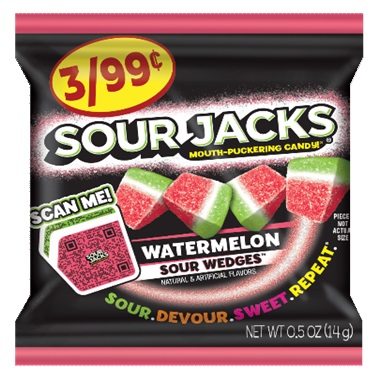 SOUR JACKS 3/.99 WATERMELON WEDGES (.5OZ)