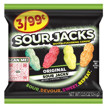 SOUR JACKS 3/.99 ORIGINAL WEDGES (.5OZ)