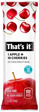 THAT'S IT. FRUIT BAR APPLE + CHERRY (1.2OZ)