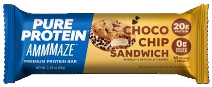 PURE PROTEIN AMMMAZE CHOCO CHIP COOKIE 12CT 2.05OZ