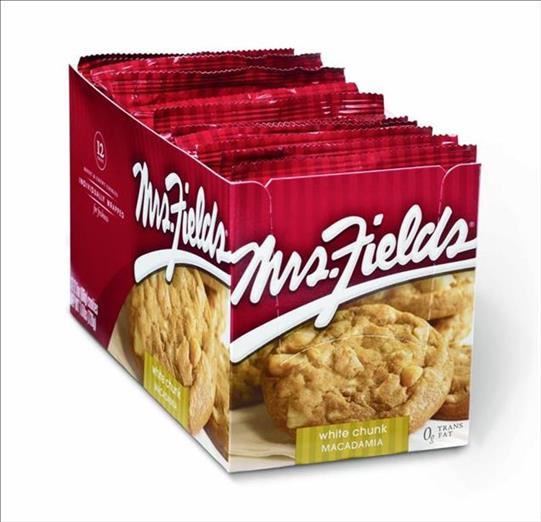 MRS.FIELDS WHITE CHOCOLATE MACADAMIA 12CT2.1OZ