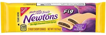 NABISCO SINGLES FIG NEWTON 2OZ 10CT**MANUFACTURER GUARANTEED SHELF LIFE IS 45 DAYS**