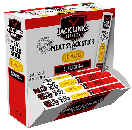 JACK LINK'S CLASSICS .8OZ GRAVITY FEEDTERIYAKI STICK