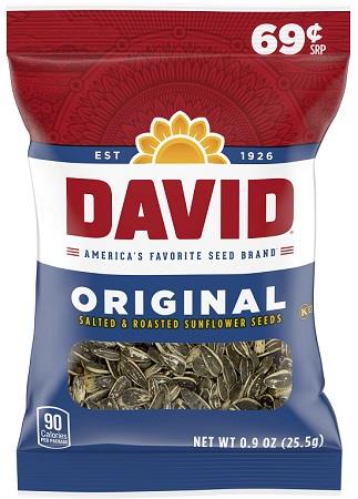 DAVID SEEDS $.69 ORIGINAL .8OZ(NEW PRE-PRICE)