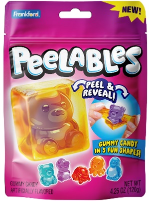 PEELABLES GUMMIES PEG BAG 9/4.25OZ*$2.50 OFF PER CASE*