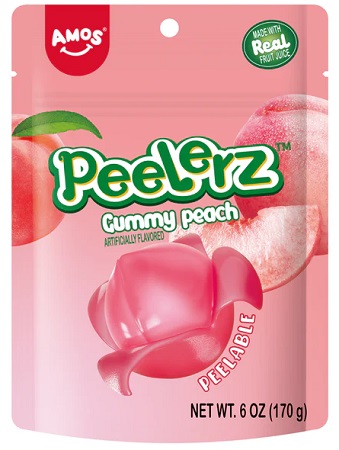 PEELERZ 6OZ PEG GUMMY PEACH