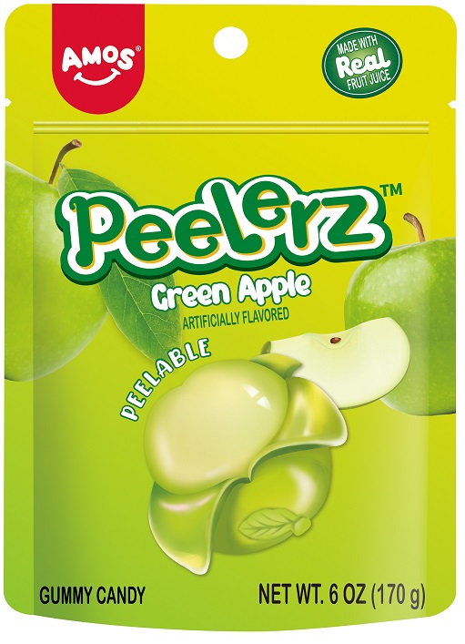 PEELERZ 6OZ PEG GUMMY GREEN APPLE