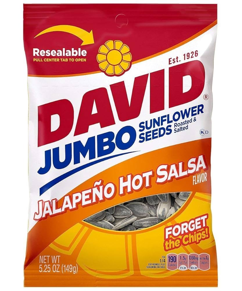 DAVID SEEDS JALAPENO HOT SALSA12/5.25OZ