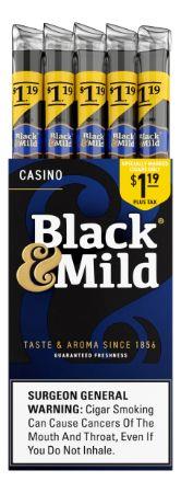 BLACK & MILD $1.19 CASINO BOX