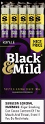 BLACK & MILD (NICE PRICE) ROYALE 25CT