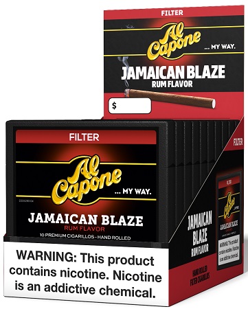 AL CAPONE 10PK JAMAICAN BLAZE FILTER