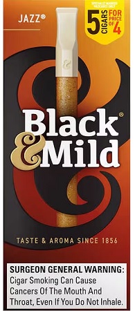 BLACK & MILD (JAZZ) 5 FOR 4 PK