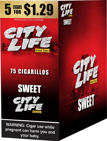 CITY LIFE CIG 5/1.29 SWEET