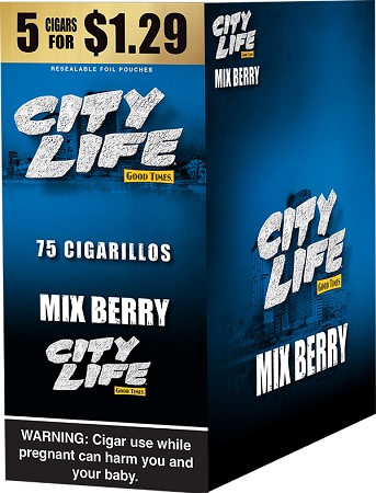 CITY LIFE CIG 5/1.29 MIXBERRY