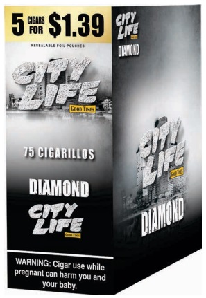 CITY LIFE CIG 5/1.39 DIAMOND
