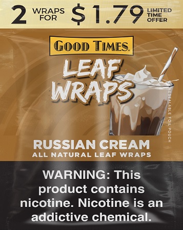 GOOD TIMES LEAF WRAP 2/1.79 RUSS.CREAM