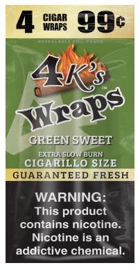 4 KINGS (WRAP) 4/99 GREEN SWEET