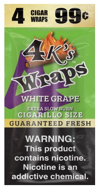 4 KINGS (WRAP) 4/99 WHITE GRAPE