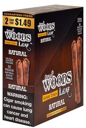 GOOD TIMES  SWEET WOODS NATURAL 2/1.49 NAT.LEAF