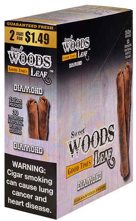 GOOD TIMES  SWEET WOODS DIAMOND 2/1.49 NAT.LEAF