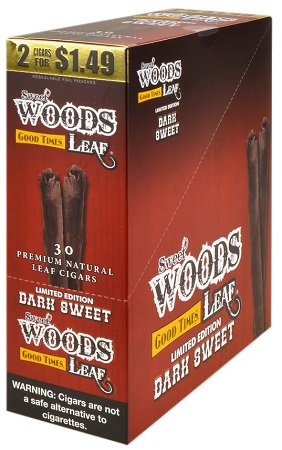 GOOD TIMES SWEET WOODS DARK SWEET 2/1.49 NAT.LEAF**LIMITED EDITION AVAILABLE WHILE INVENTORY LASTS**