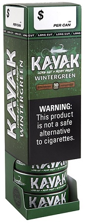 KAYAK LONG CUT WINTERGREEN (1.2OZ)(NO MORE PRE-PRICE)
