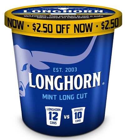 LONGHORN TUB $2.50 OFF LC MINT**LIMITED ITEM - ALLOCATED TO RETAIL ONLY**