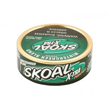 SKOAL XTRA POUCH WINTERGREEN (0.82OZ)