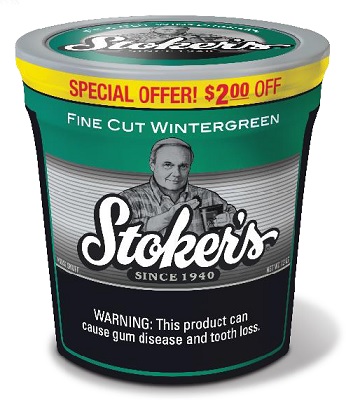 STOKERS 12OZ $2.00 OFF FINE CUT WINTERGEEN**AVAILABLE WHILE INVENTORY LASTS**