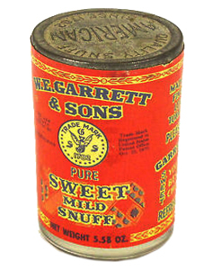 GARRETT SWEET SNUFF RED (1.15OZ)(NO RETURNS AS OF 11/4/2022)
