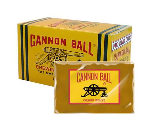 CANNONBALL CHEWING TOBACCO (2.33OZ) (NO RETURNS AS OF 11/4/2022)**AVAILABLE BY SPECIAL ORDER AND EMAIL ONLY, ALLOW 14 DAYS LEADTIME**