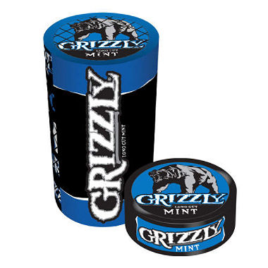 GRIZZLY LONG CUT MINT (1.2OZ)(NO RETURNS AS OF 11/4/2022)