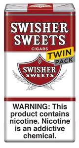 SWISHER SWEETS FILTERED CIGAR TWIN PACK