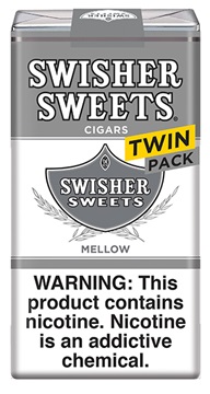 SWISHER SWEETS FILTERED CIGAR MELLOW TWIN PACK