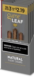GAME LEAF CIG 3/2.19 NATURAL**AVAILABLE (REPLACES 2/$1.49)**