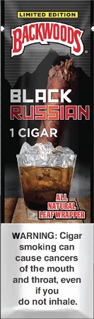 BACKWOODS SINGLES BLACK RUSSIAN (LIMITED EDT.)
