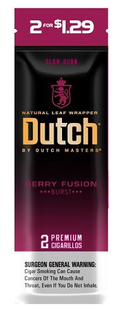 DUTCH 2/$1.29 CIG BERRY FUSION