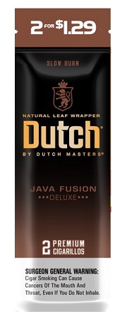 DUTCH 2/$1.29 CIG JAVA FUSION
