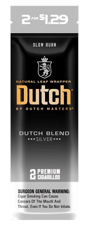 DUTCH 2/$1.29 CIG SILVER DUTCH BLEND