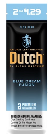 DUTCH 2/$1.29 CIG BLUE DREAM FUSION