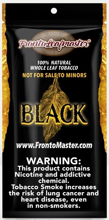 FRONTO LEAF WRAP - BLACK (NATURAL LEAF)**ALL SALES FINAL / NO RETURNS**