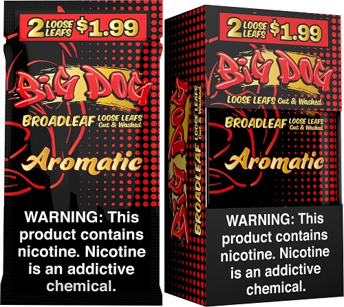 BIG DOG LEAF WRAP 2/$1.99 AROMATIC