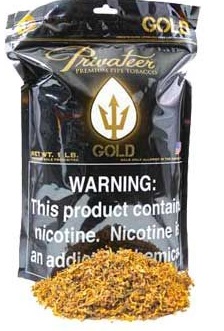 PRIVATEER PIPE TOBACCO GOLD 16OZ