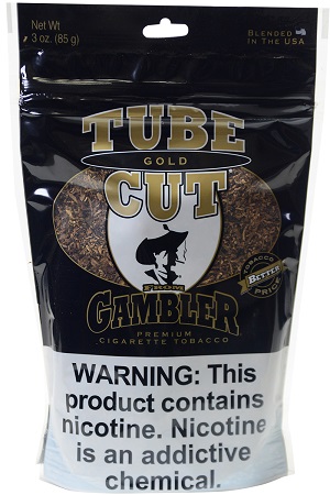 GAMBLER TUBE CUT MEDIUMLIGHT GOLD 3OZ