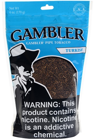 GAMBLER PIPE TOBACCO 6OZ TURKISH