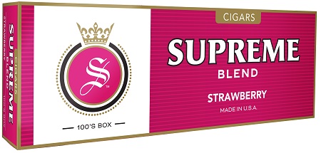 SUPREME 100'S STRAWBERRY LIL CIGSOFT PACK