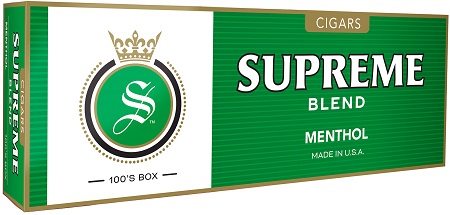 SUPREME 100'S MENTHOL LIL CIGSOFT PACK