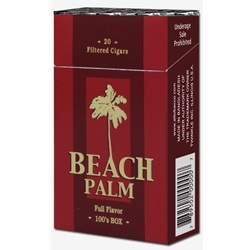 BEACH PALM 100'S RED (FULL FLAVOR)