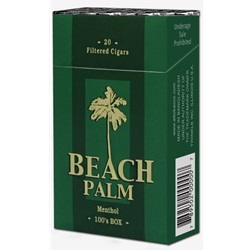 BEACH PALM 100'S GREEN (MENTHOL)