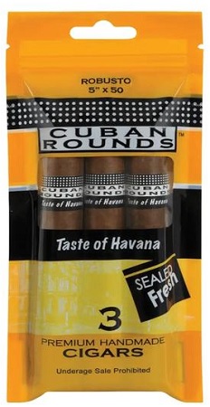 CUBAN ROUNDS ROBUSTO NATURAL